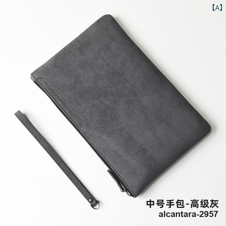 クラッチバッグ メンズ おしゃれ ハンドバッグ メンズ スマートフォン バッグ クラッチバッグ ビジネス エンベロープ 革 メンズバッグ カジュアル 高級