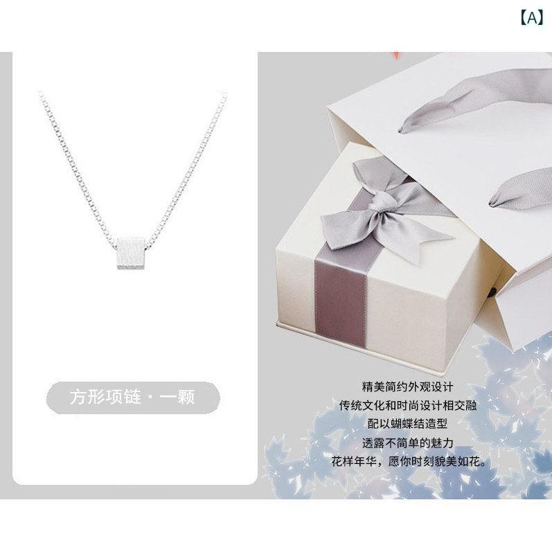 ネックレス レディース ジュエリー Laofengxiang シュガーキューブ スター リング シルバーネックレス レディース ハイエンド 2025年 高級 鎖骨 チェーン 彼女への 誕生日 プレゼント|北摂軽太郎便