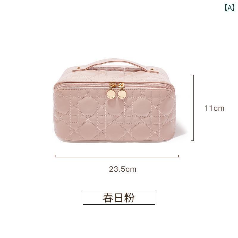 化粧 ポーチ バッグ 収納 化粧 品 バッグ レディース ポータブル 旅行 機内 持ち込み ハイエンド 透明 袋大容量 収納袋