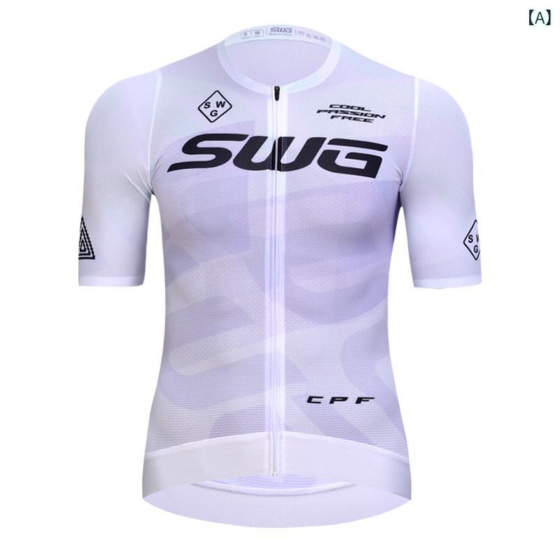 サイクリングウェア メンズ SWG Mingsheng スポーツ アウトドア 夏 メンズ ロード バイク プロ 競技用 空 気圧 速乾 サイクリング スーツ｜北摂軽太郎便