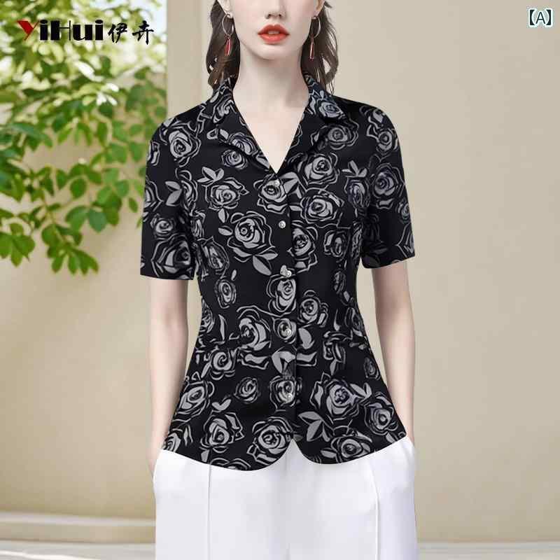 レディース 花柄シャツ かわいい SC 255773