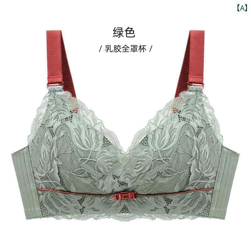 レディース ブラジャー 相応う Dai Gehua レディース 肌付き 馬鹿でかい 胸 弱められた アンチ 掛け汁 薄型 乳状液 ブラ スチール写真 輪っかなし 姿勢 ブラを 寄せあつめる
