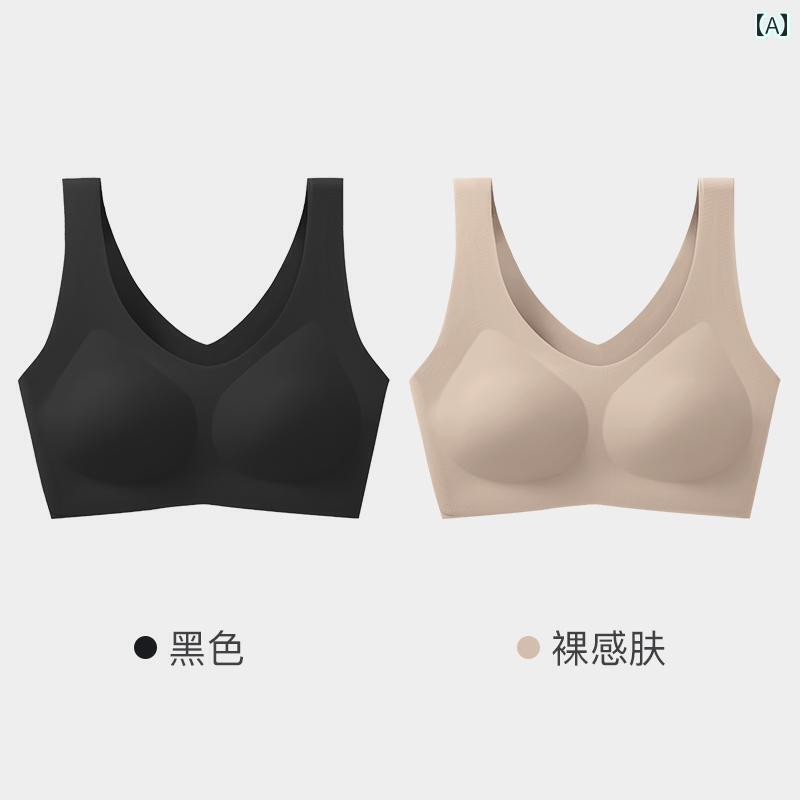 レディース ブラ フィット Yunduo 下着 レディース 跡なし サイズ ブラジャー 大きい 胸 小さい スポーツ ベスト スタイル 夏 薄手 鋼 リングなし 美しい 背中