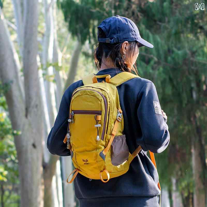 アウトドア リュック 便利 女性用 軽量 小型 バック パック 夏用 旅行 バッグ 2025年 旅行用 登山用 20リットル アウトドア ハイキング 防水