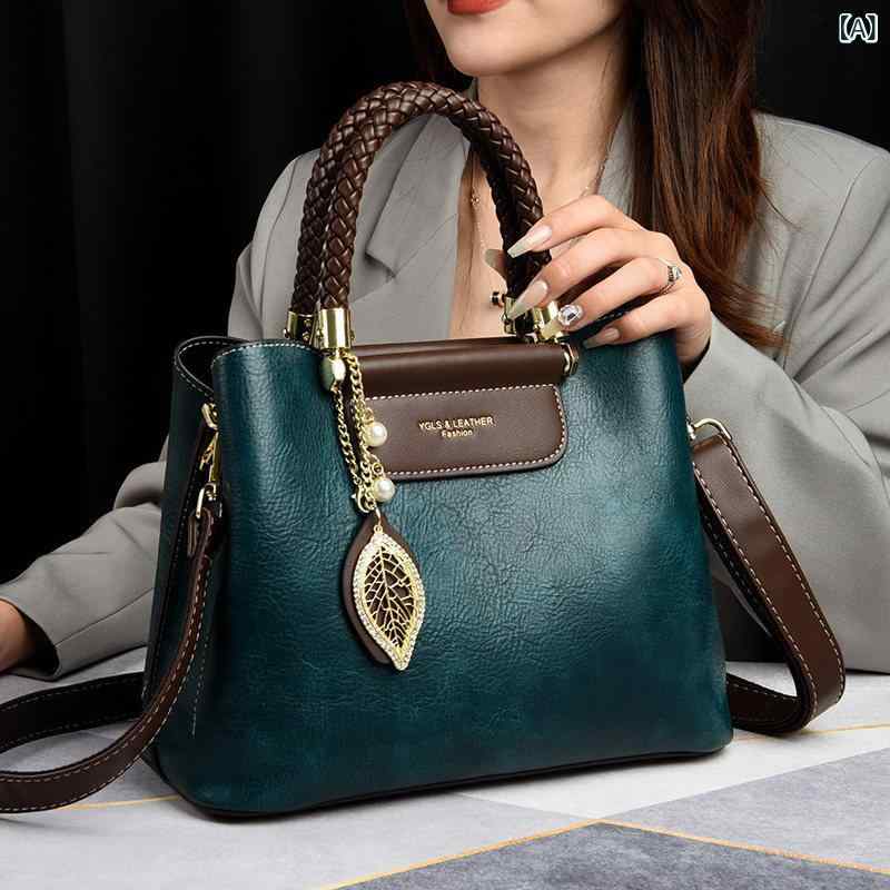 今めかしい ショルダーバック 高押し出し Yagleshi レディース御徒面子 軽さ 御前上等  おっ母さん 御徒面子 2024 表現スタイルで 佇まいの ある 中年 お上さん用 ハンドバック