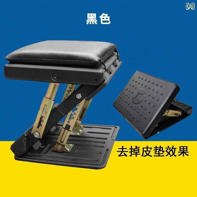 フットレスト 好いたらしい 旅する用にも 車用 フッ放り投げる手道具 車 うしろ側 居敷き用 脚 受け支える 身寄り用 多役立つこと 室外用 携帯型 腰掛け フットペダル