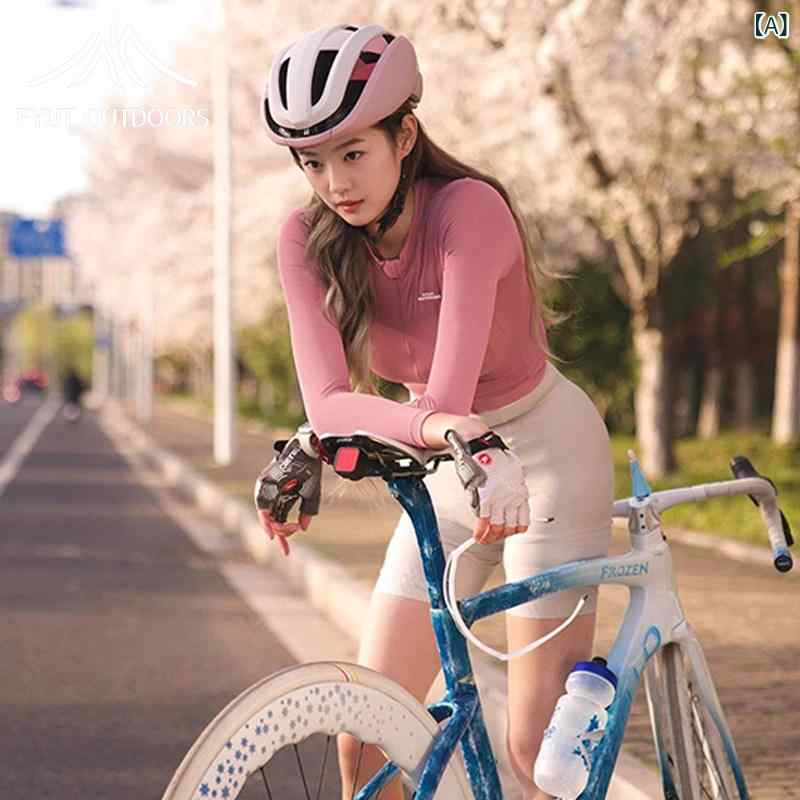 レディース サイクリング 御召しもの FYUT アウトドア サイクリング 背広 防風 日焼押しとどめる 速乾 長袖 2025 歳月 マウンテンバイク 読み込む 自動二輪車