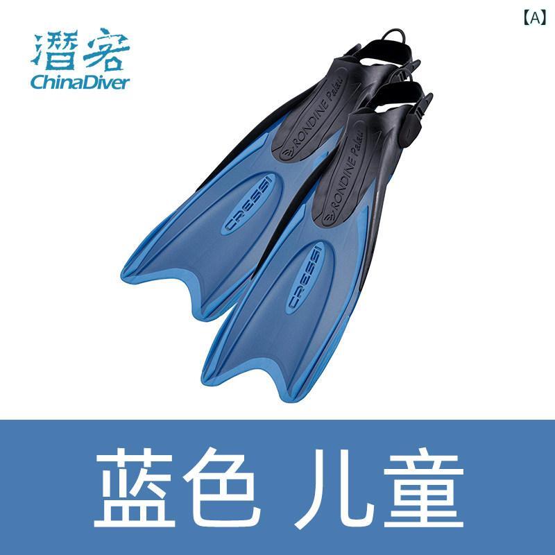 フィン マリンスポーツ Cressi Palau ポータブル シュノーケリング 用具 フィン プロ ヒールなし ロング 調節可能 大人と 子供用|北摂軽太郎便
