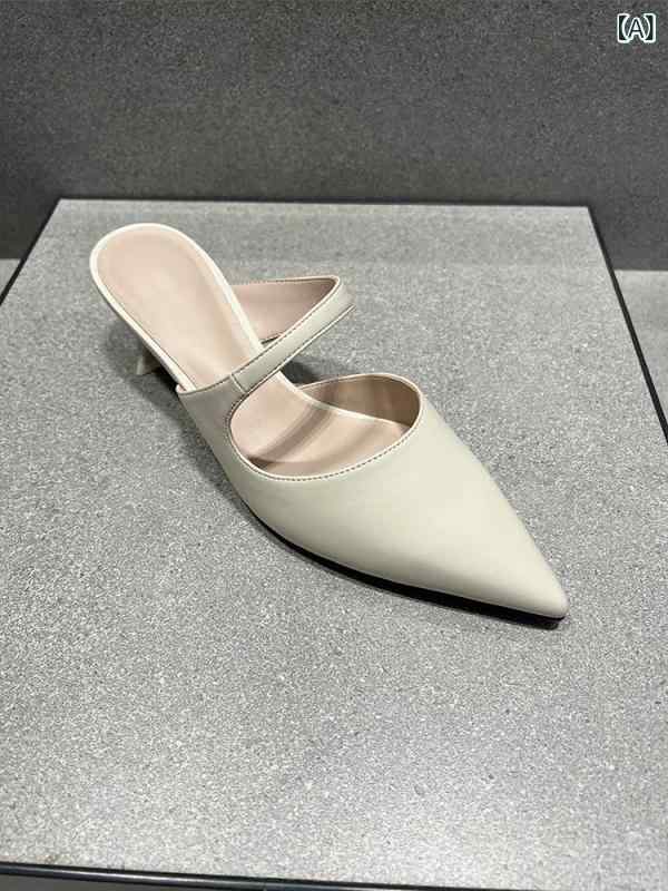 ミュール レディース 雅びやか CHTSB \u0026ampamp KSRT 24 春の レディースシューズ 61720118 流行り物 尖った 朦々たる 踵 レギオモンタヌス シューズ アウトドア サンダル レディース