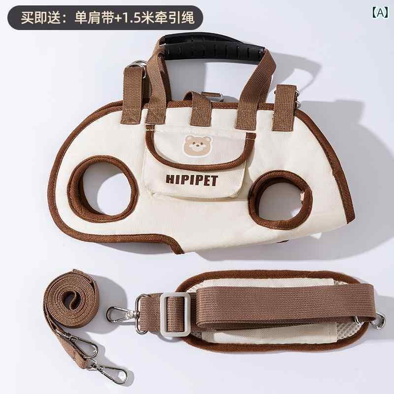 猫用 お出かけ バッグ グッズ 猫用 バッグ ポータブル ペット 軽量 ウォーキング アーティファクト クロス ボディ 露出 ショルダーストラップ トラクション 6,109円