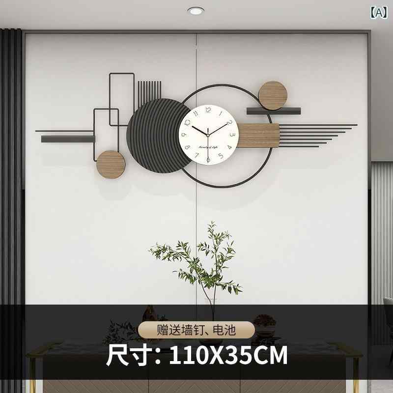 おしゃれ 壁掛け 時計 時計 リビング ルーム ライト 高級 背景 壁 2025 ダイニング シンプルで モダンな 雰囲気 北欧の 装飾