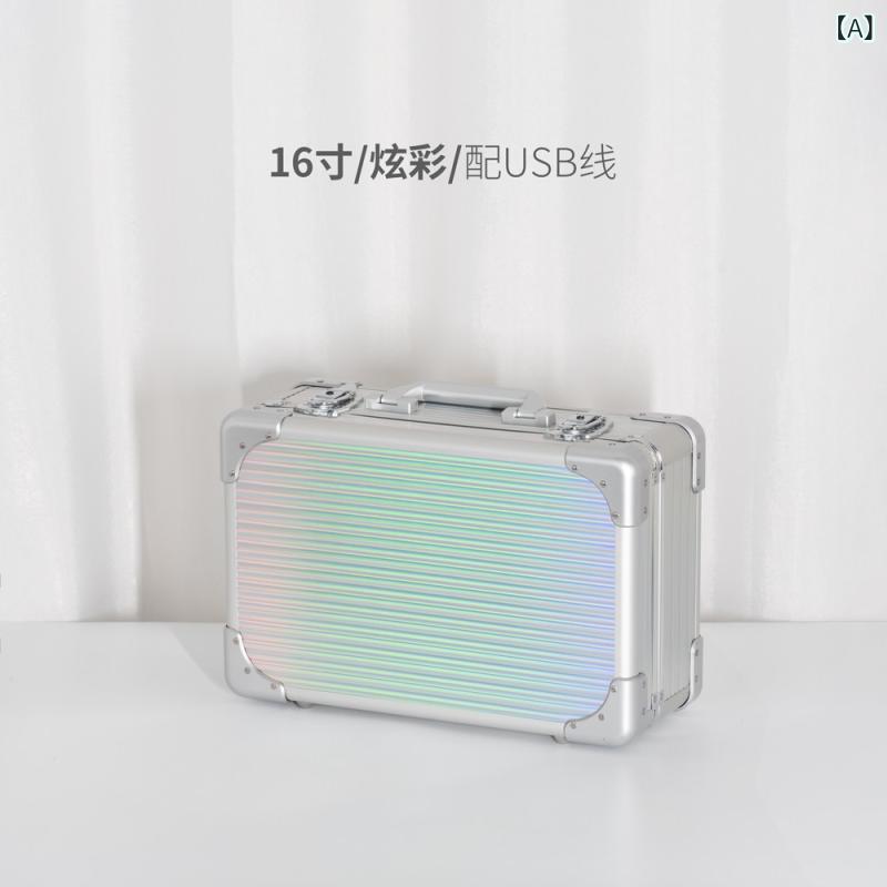 化粧 おしゃれ ボックス サン メティック メイク ケース ライト 付き プロ メイクアップアーティスト 専用 ポータブル大容量年新 登場