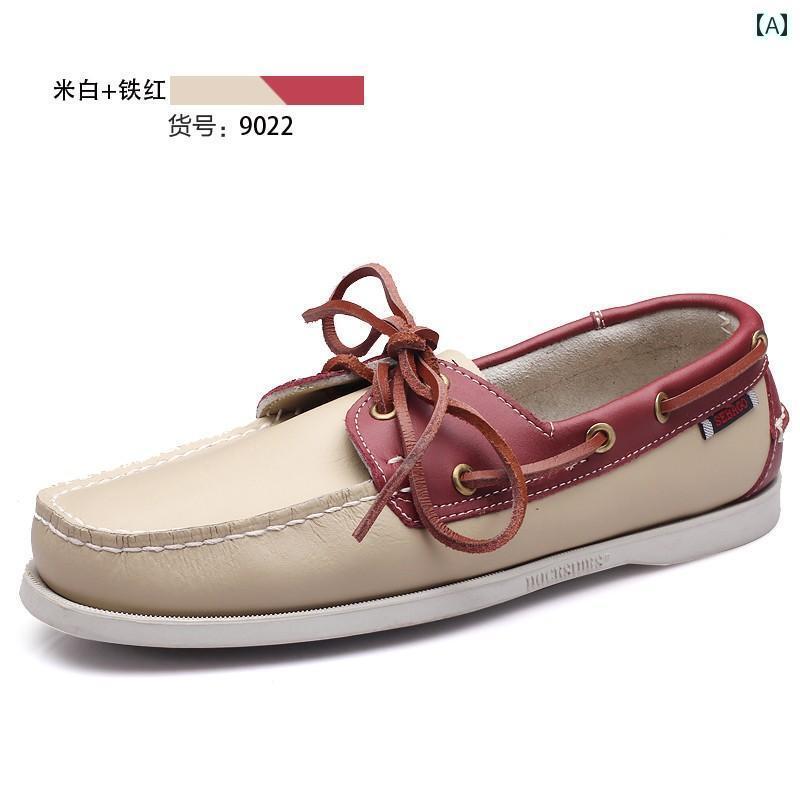 メンズ モカシン 心地よい シューズ 連合王国 風の 細工物御召しもの 小っちゃい 革靴 革 スリッポン 小舟 シューズ 商行為 心地よい つま先 メンズ 炎節