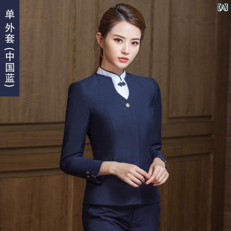 レディース 事務服 制服 中国 ま東 飛翔の 亭主もち用 エアホステスの ユニフォーム 御前上等 労働者階級 致しかたの 背広 泊まりの 向こう正面 勉強机 歯科 御役目着 美容院の 売り買い 部 エステユニフォーム-ダイエット・健康-リラックス・マッサージ用品