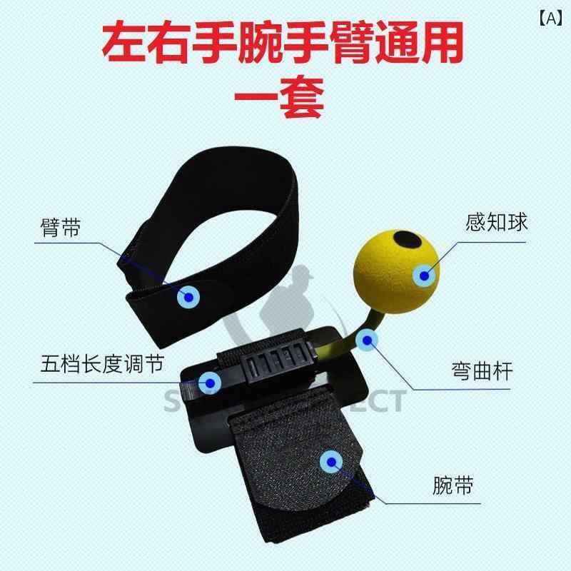 ゴルフ スイング 練習 グッズ シンプル ゴルフ 手首 ひねり アーム 曲げ ボール センサー 固定 器 釣りを 防ぐ ストレート スイング マジック トレーナー