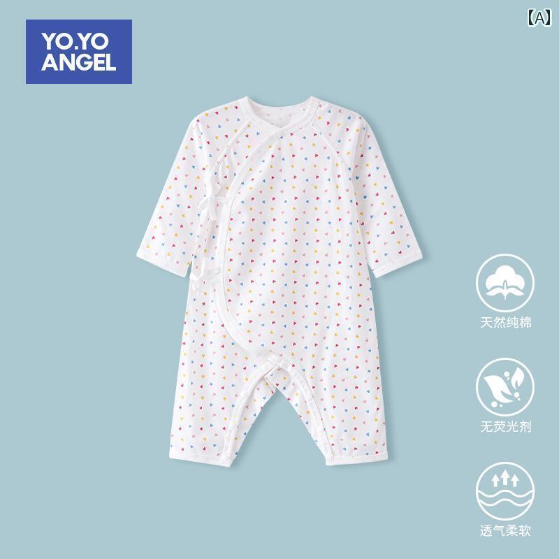 ベビー服 カバーオール ロンパース 0 ～ 6ヶ月の 新生児用 ジャンプスーツ 綿 夏用 3点 セット 新生児 服 春夏服 傷 防止 ベビー モンク