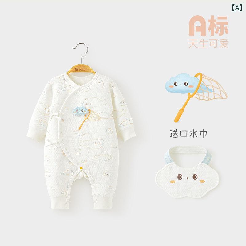ベビー服 押しかぶせる櫂 ロンパース 通い路シ ムニ 新生児用 飛び降りる背広 秋冬用 もの言う花 はたご屋 キルティング 生あたたかい ロンパース 介護ホームお召しもの 円頂黒衣服
