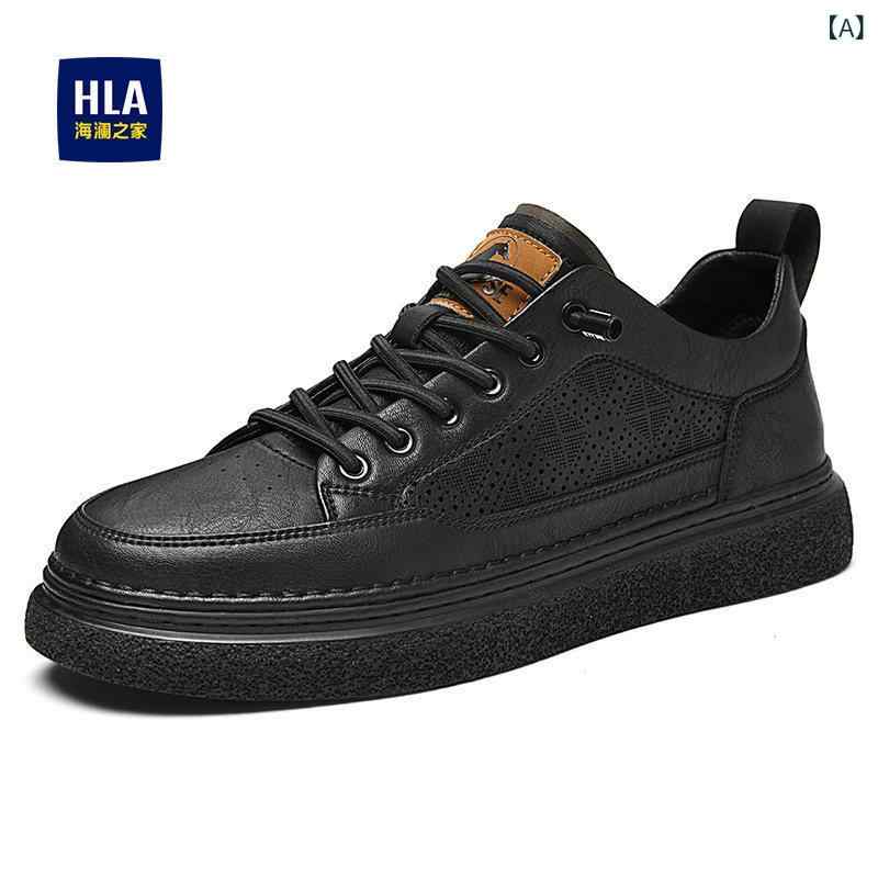 革靴 ビジネスシューズ 男性用 HLA / Hailan Home メンズシューズ 夏 通気性 スニーカー メンズ ビジネス カジュアル レザーシューズ 身長 アップ スポーツ シューズ｜北摂軽太郎便