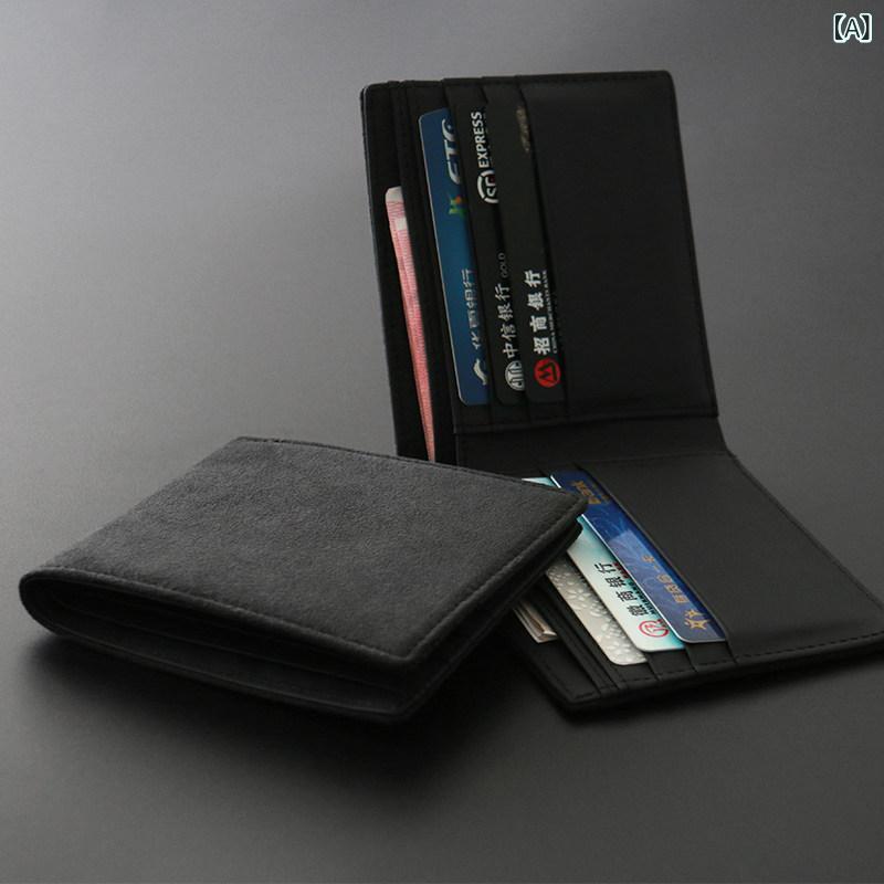 メンズ 財布 ウォレット メンズ ウォレット 革 チケットホルダー 新型 レザーバッグ 名刺 入れ シンプル 折りたたみ