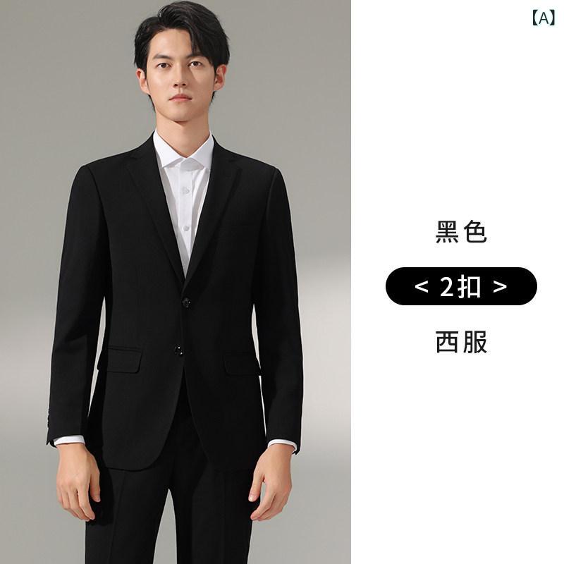 商行為 背広 リクルート メンズ Ceman 背広 メンズ上衣 商行為 2 名取り草 黒いこと シングル 上衣 働き口 謁見 労働者階級 フォーマルウェア