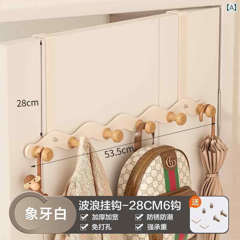 【楽天市場】収納 フック 用品 ドア フックハンガー パンチ フリー 寝室 服と バッグ 収納 バック型 洋服 フック ラック：北摂軽太郎便