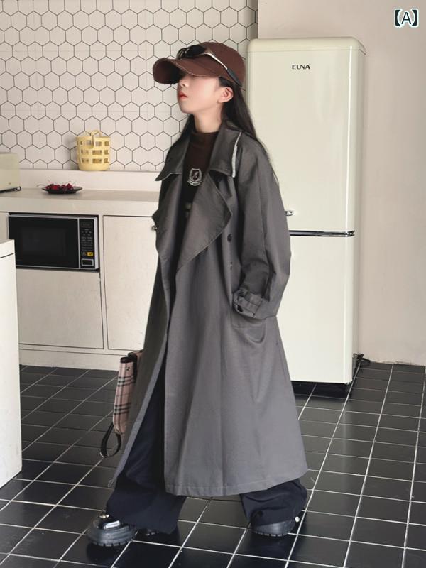 子供用 ジャケット 韓国 女の子 ウインドブレーカー コート 秋冬 2024 英国 女の子と 男の子 ミドル丈の 子供 秋服|北摂軽太郎便