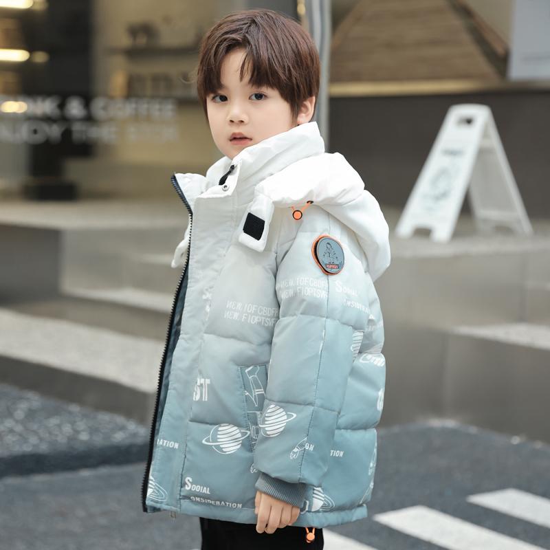 赤ちゃん用落ち込む上衣 2025年  赤ちゃん用 落ち込む 上衣 御坊っちゃん 今めかしい 韓国 並み並み ロング グラデーション 朦々たる 冬 赤ちゃん服 厚地の外套