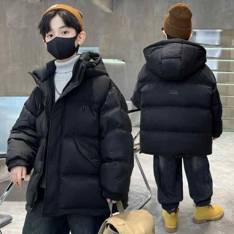 赤ちゃん用落ち込む上衣 御坊っちゃん 落ち込む 上衣 冬 2025 赤ちゃん用 真っただ中 丈 朦々たる 秋冬 表現スタイル 冬服 ビッグ 男の子 厚地の外套