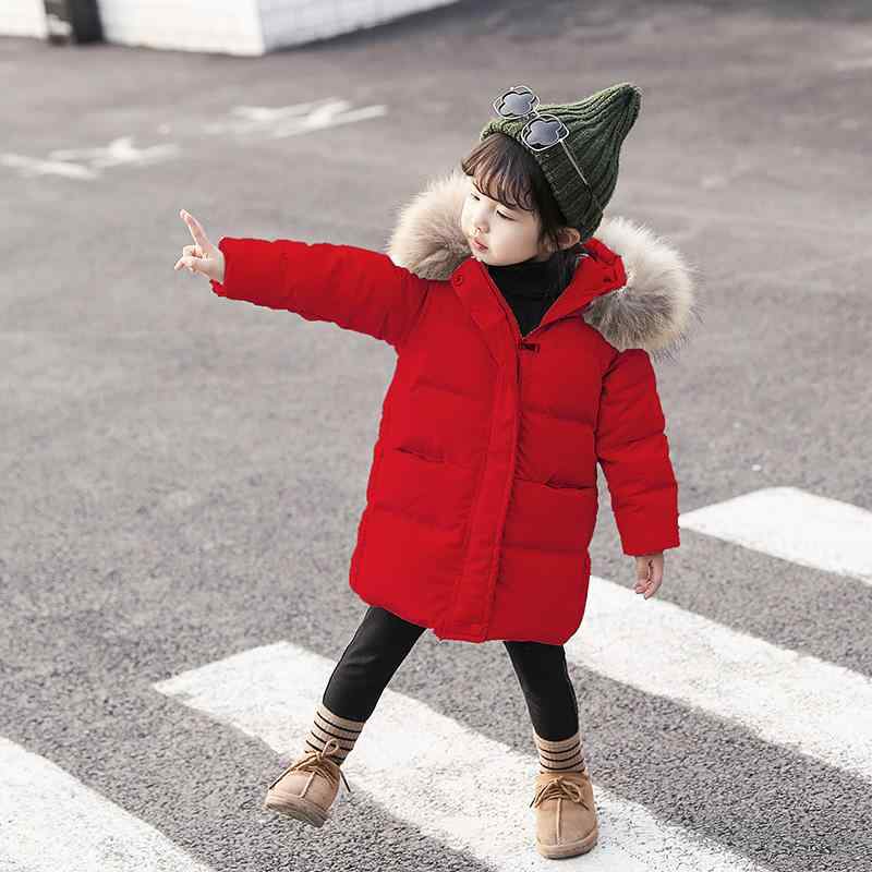 子供用ダウンジャケット 子供用 ミドル 丈 ダウン ジャケット 冬服 男の子と 女の子用 90 % ホワイトダックダウン ベビー ガールズ ニュー イヤー コットン パッド入り コート 厚手 5,420円