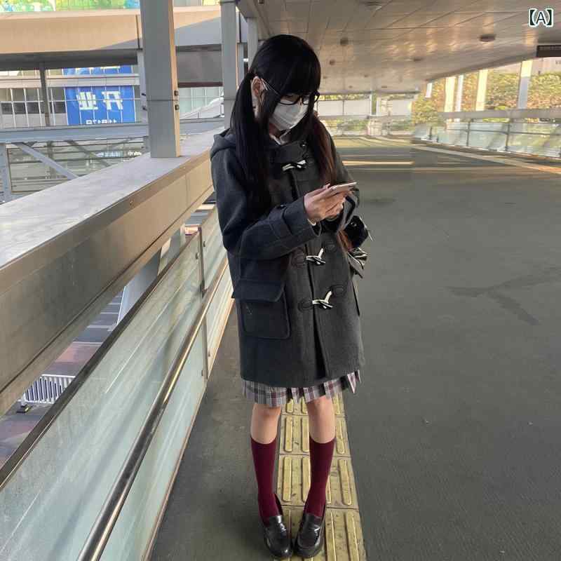 レディースウールコート 星空 白いこと 月明かり JK 唐人笛名取り草 羊毛 厚地の外套 プチ 分科大学 表現スタイル 秋冬 パッド入り口・入口 朦々たる