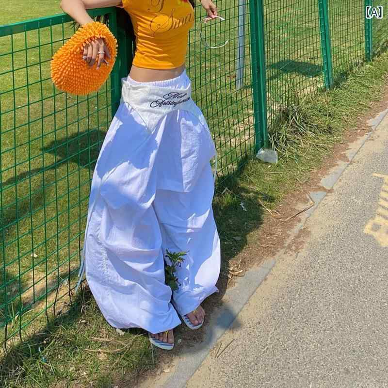 レディース カーゴパンツ アメリカンスタイル 速乾素材 吸湿速乾 ストリートファッション 合わせやすい 女性用 ズボン カジュアル 普段使い アウトドア