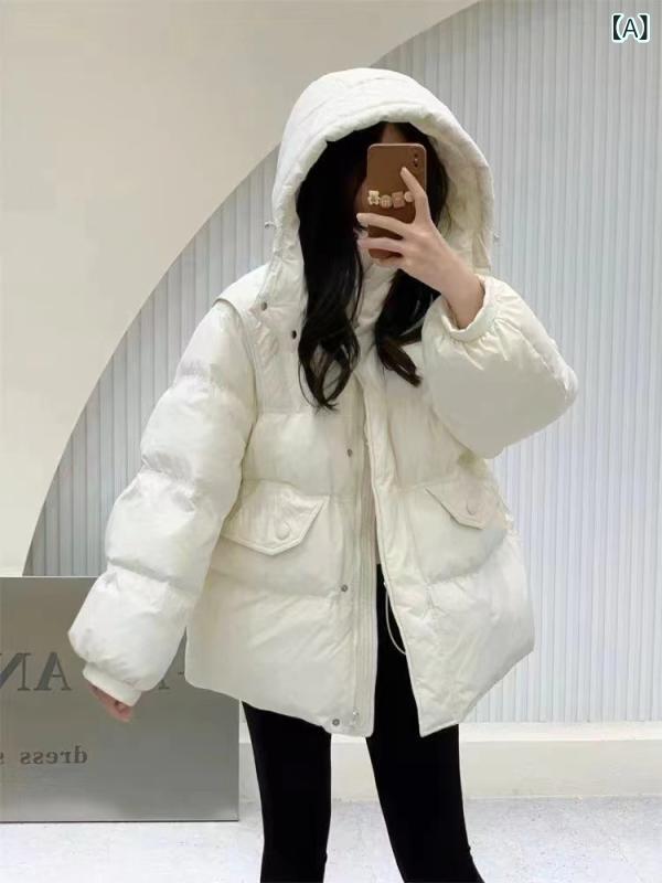 落ちこむ上衣 レディース ボンネット付き添い人 真っただ中ロング丈 影ぼうし 酉の方角シェイプ 生あたたかい ホワイトダックダウン 冬 心地よい 普段使い走り 朦々たる 合わせ分かりやすい