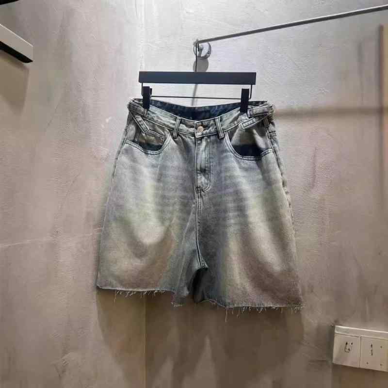 春夏 ジーンズさる股引き ユニ一発やる レトロ 青碧 猫ひげ工業 裾ほつれ 心地よい 綿織物 原料品 軽さ 普段使い