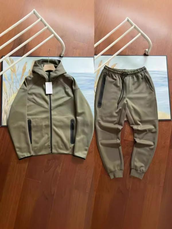 メンズ 秋冬 ボンネット ファスナー 上衣 引っ切り無い スウェットパンツ 仕掛ける 表どおり 運動競技 心地よい 普段使い
