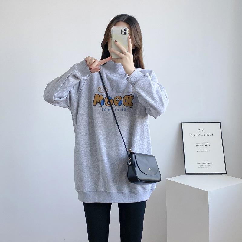 授乳服 女性用 秋冬 裏起毛 中襟 インナートップス 暖か 外出用 スタイリッシュ 普段使い 柔らかい素材 伸縮性