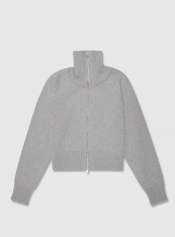 編み物 ジレー ゆったり 影ぼうし 心地よい ダブルファスナー プルオーバー 日常使い走り パステル色の 原料品 伸び伸びする 表現スタイル 長袖 トップス