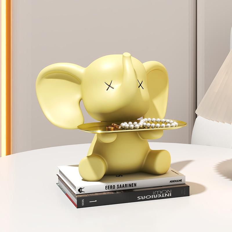 かわいい 収納トレイ クリエイティブ 装飾品 ディスプレイ アイテム リビング インテリア テレビ台 ローテーブル 玄関 飾り コンパクト デザイン 多用途