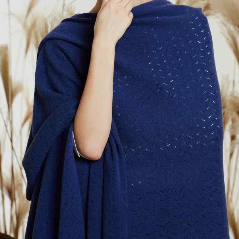 秋冬 ショール レディース グレー カシミア ウール ニット 透かし編み 二用 スカーフ 保温 暖か 柔らか 素材 軽量 普段使い 巻き方自由