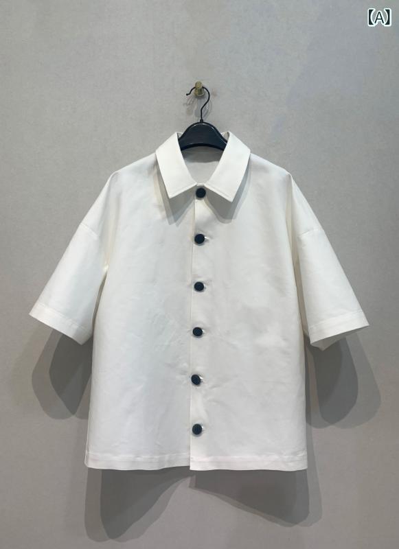 乾 鶴 日系 春夏 ファッション 秀 場 シャツ 式 質感 oversize 上着 日焼け防止 立体 郭 形 コート 女