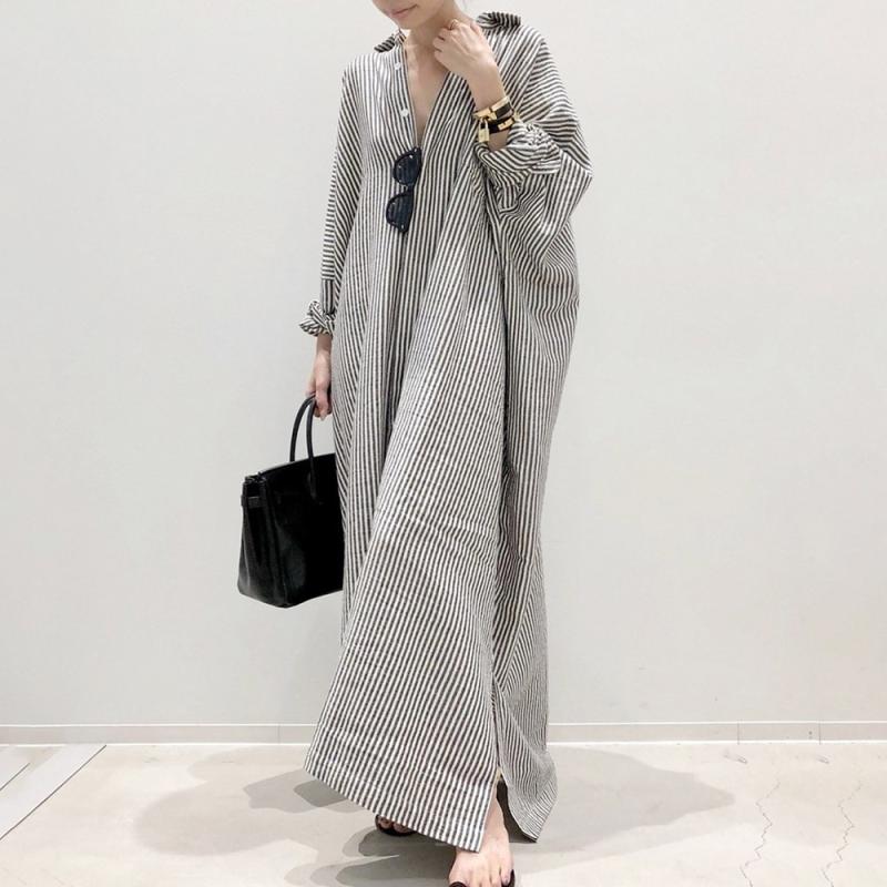 レディース 春夏 UVカット ロング丈 ストライプ 長袖 シャツ トップス カーディガン カジュアル ビッグシルエット 防 軽量 吸湿速乾 普段使い アウトドア