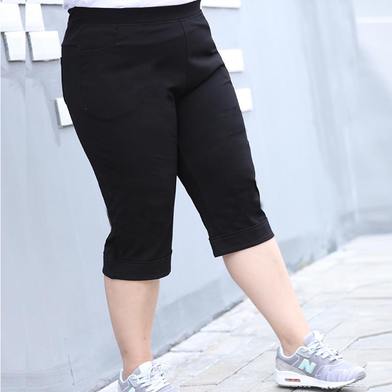 七分丈パンツ レディース ゆったり 大きめサイズ 夏用 カジュアル 日常使い 軽量 伸縮性 コットン混 ブラック グレー ベージュ