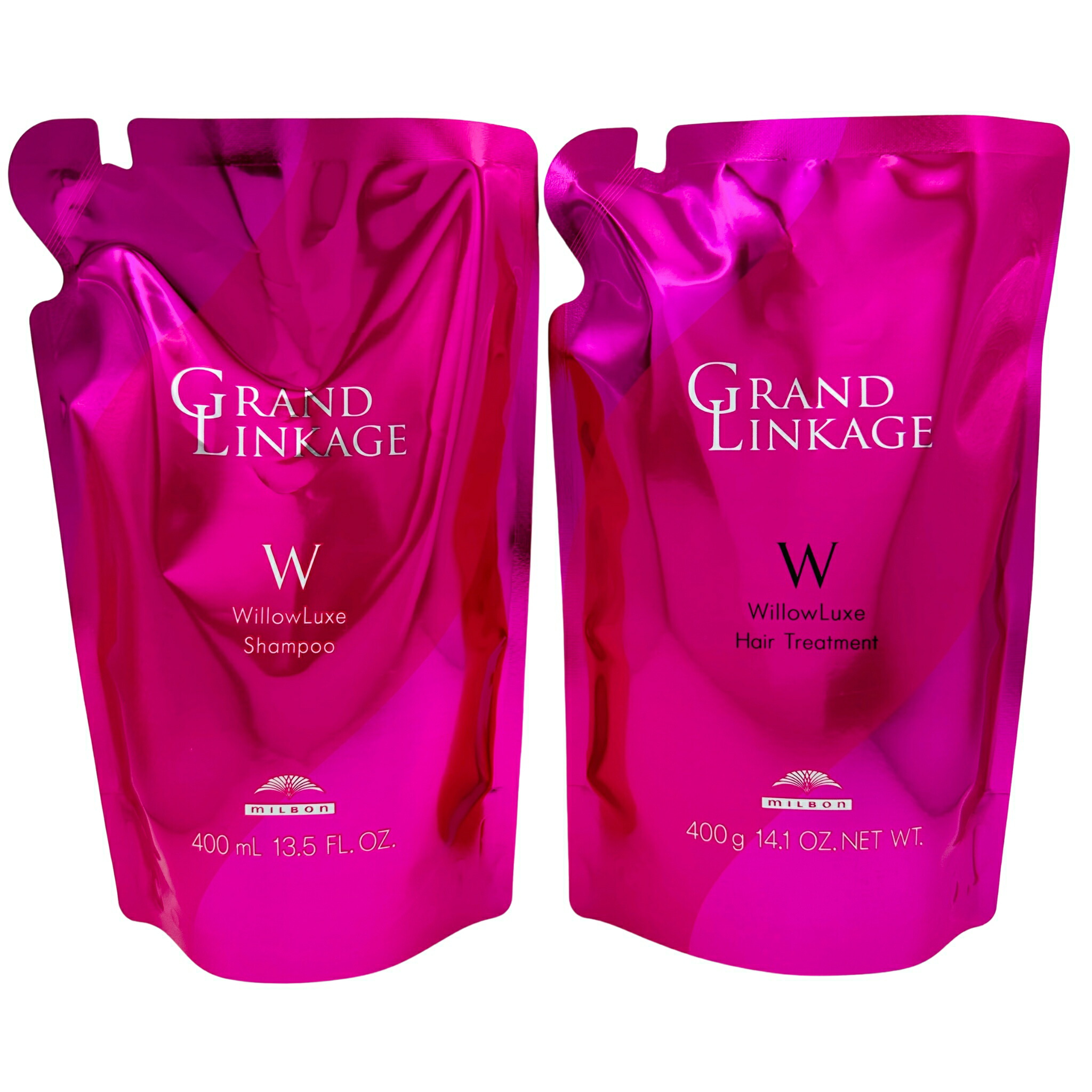 グランドリンケージ ウィローリュクスシャンプー ＆トリートメント1000ml MILBON ミルボン グランドリンケージ ウィローリュクス 1000