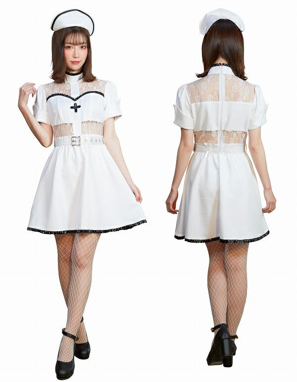 楽天市場】Moon Talk ハートペインナース [ナース コスプレ 看護