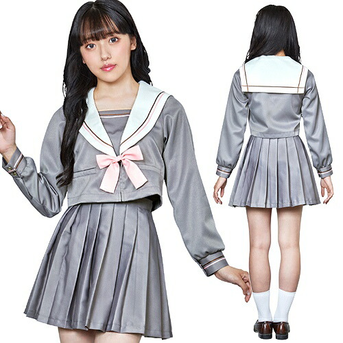 グレーセーラー服★夏用、冬用 teen-wgr101-02.jpg