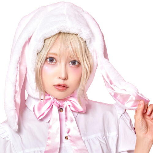 姫ギャル うさみみポンチョ ピンク 5点セット】Miss.PINKちゃん ハイレグバニー vcsbn-20017-3-all