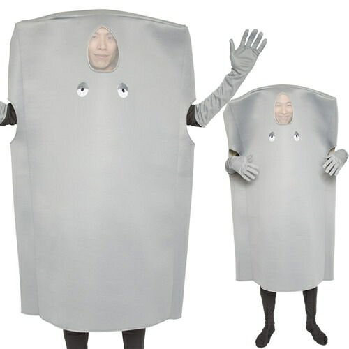 [イベント コスプレ] ゲゲゲの鬼太郎公式 ぬりかべ着ぐるみ [鬼太郎 コスプレ 衣装 肝試し 仮装 幽霊 お化け モンスター コスチューム]【A-1784_872757】画像