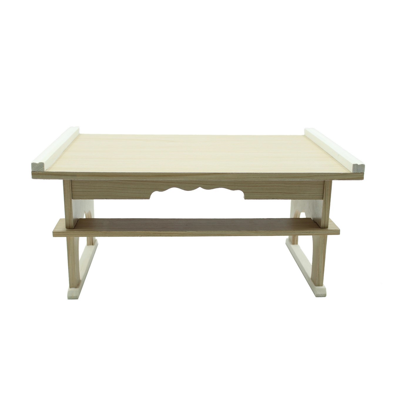 楽天市場】【ポイント5倍+クーポン】仏具 『 白木経机Z 棚付き 20号