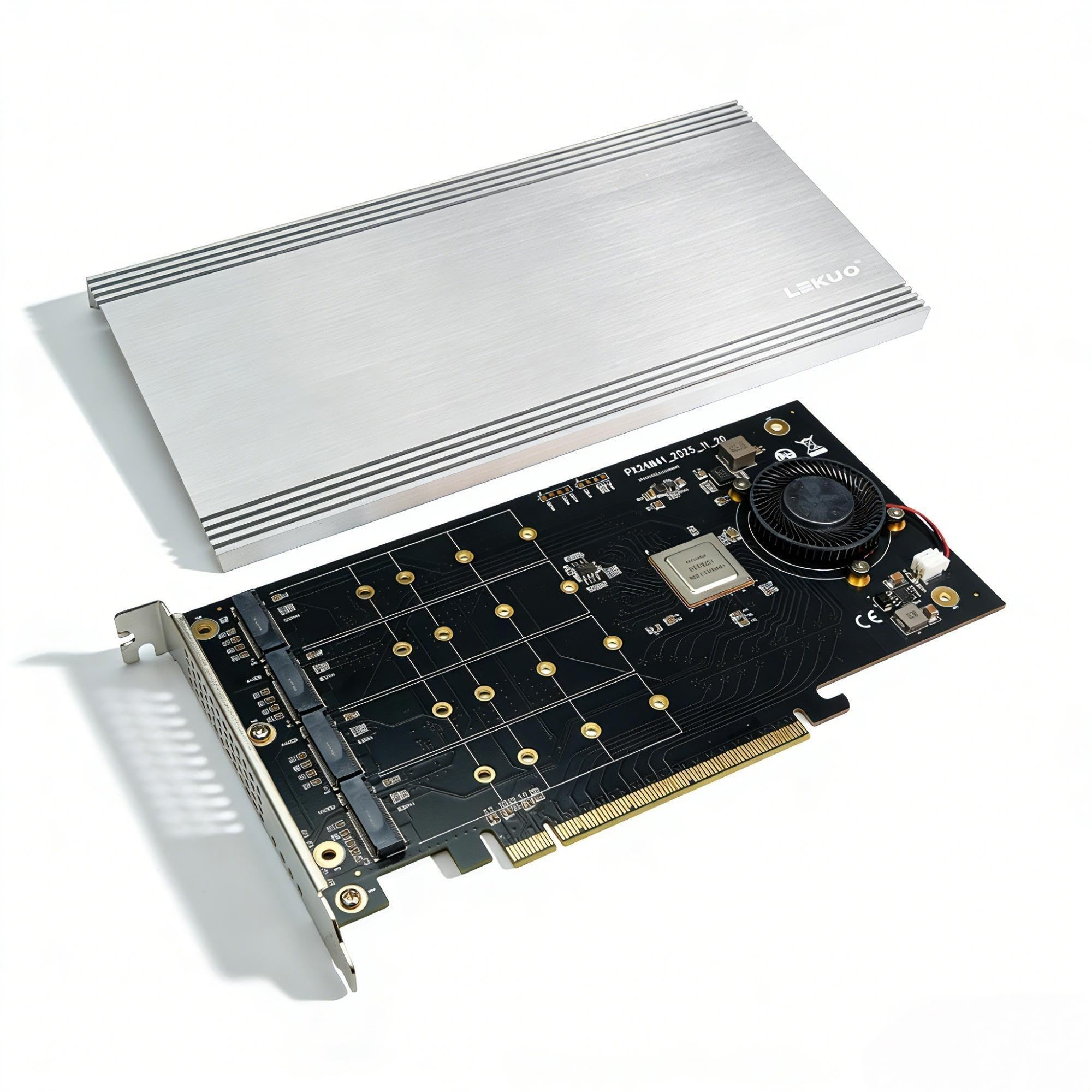 PCIe4.0 x16 4拡張スロット M.2 NVMe SSD 取りひろげる歌留多 雨水取りわける不必要 PCIe取り替えっこ内蔵 128Gbps高速道路移らす Windows/リナックス/macOS相応う ゲーミング/映像まとめ上げるに至適 2230/2242/2260/2280相応う