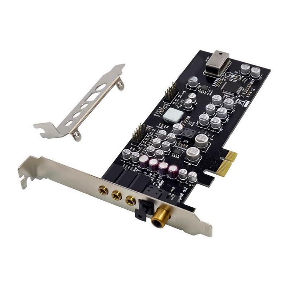PCIe X1 コマーシャル8828 7.1CH EスポーツビデオライブブロードキャストサウンドカードロスレスDtsサウンドカードサウンドカード光衣料繊維同軸サウンドカードモジュール