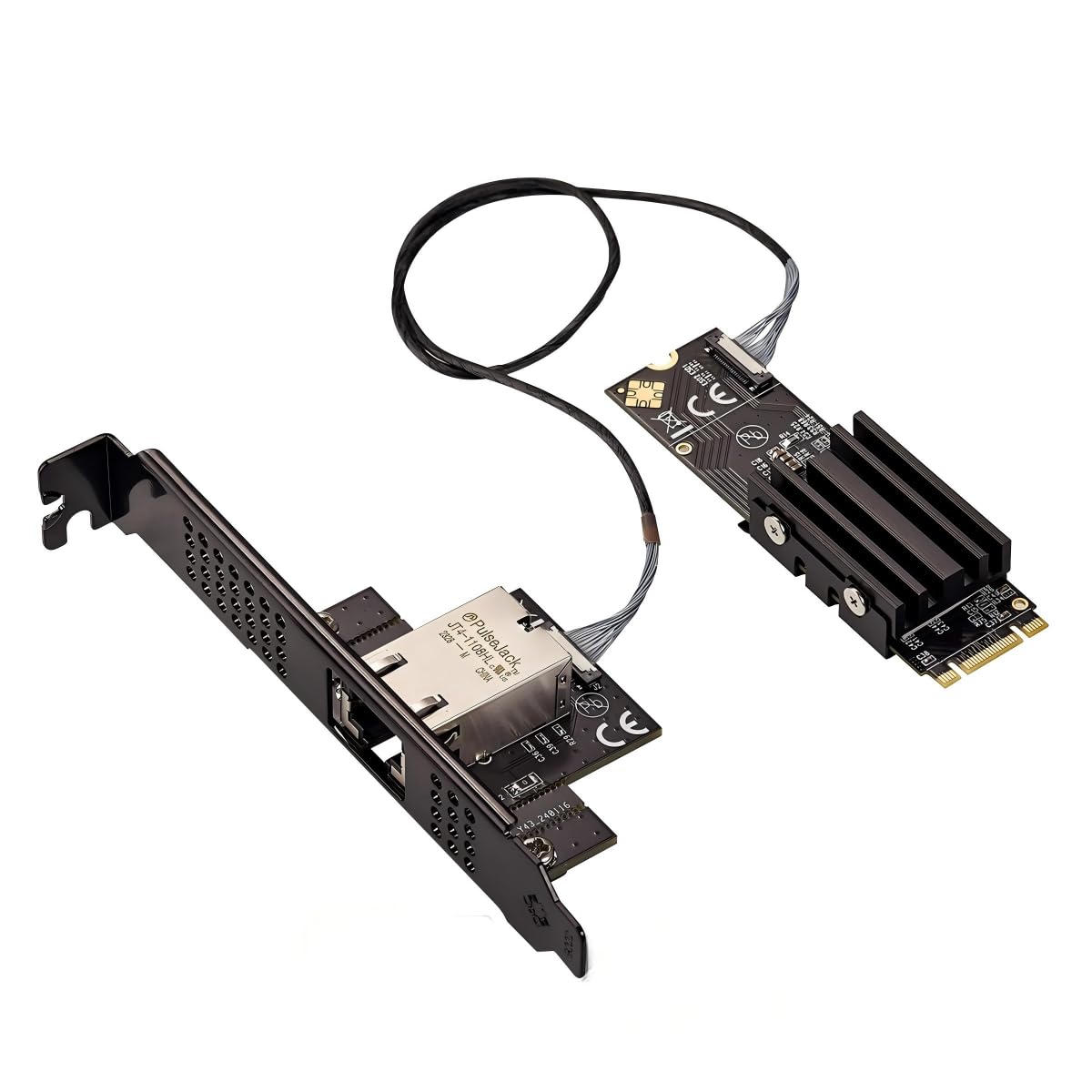 MMUI M.2 to 10G 網状組織アダプタ  AQC113心付け書き割り積み上げる  RJ45界面  Win/リナックス/VMware相応う  デュアルLED表示計器付き添い人